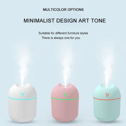 Air Aromatherapy Humidifiers Diffusers Essenti Oil Ultrasonic Humificador Mist Maker Home Car Freshener Office Desk Cool Fogger