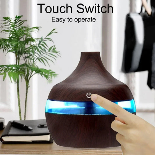 7 Color LED Home Aromatherapy Diffuser Air Appliance Vaporizer Evaporator Environment Aromatizer Aroma Humidifiers Room