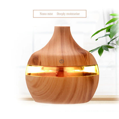 7 Color LED Home Aromatherapy Diffuser Air Appliance Vaporizer Evaporator Environment Aromatizer Aroma Humidifiers Room