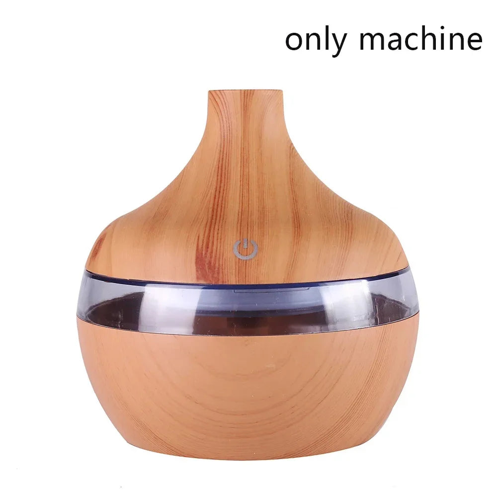 7 Color LED Home Aromatherapy Diffuser Air Appliance Vaporizer Evaporator Environment Aromatizer Aroma Humidifiers Room