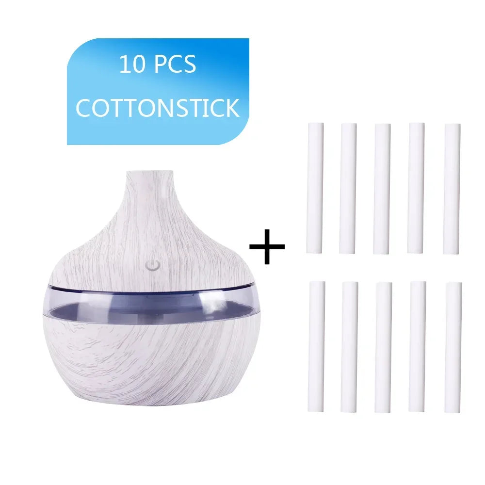 7 Color LED Home Aromatherapy Diffuser Air Appliance Vaporizer Evaporator Environment Aromatizer Aroma Humidifiers Room