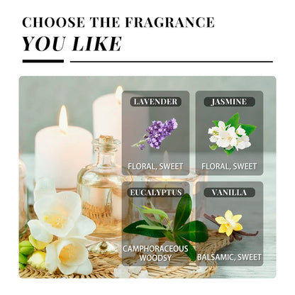 EVOKE OCCU100ML Essential Oils, Lavender Vanilla Eucalyptus Jasmine Rose Mint Oil for Diffuser, Humidifier, Scented Candle, Soap