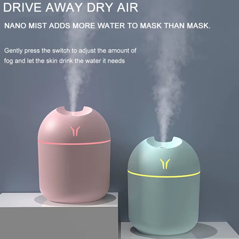 Air Aromatherapy Humidifiers Diffusers Essenti Oil Ultrasonic Humificador Mist Maker Home Car Freshener Office Desk Cool Fogger